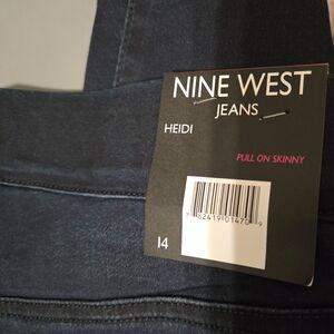 Nine West Dark Blue Skinny Jegging